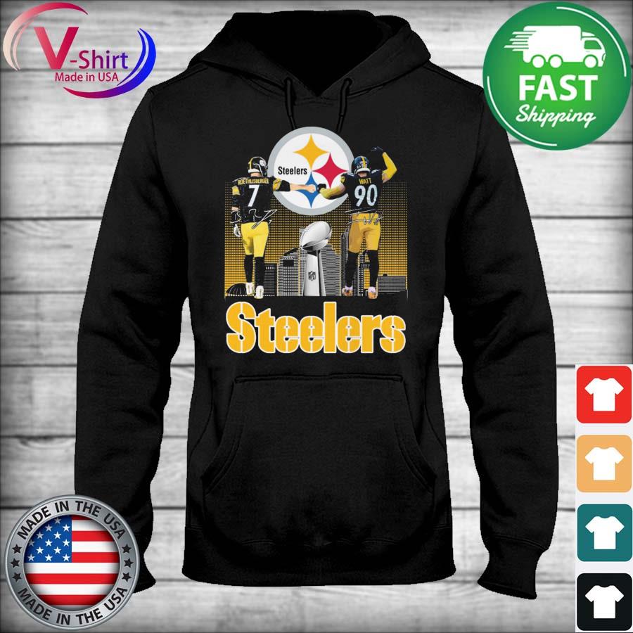 Steelers Roethlisberger Steelers WatT Shirt T Shirt