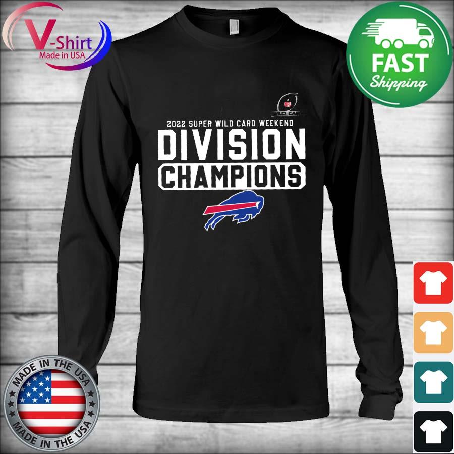 Buffalo Bills Winners Champions 2022 Super Wild Card Weekend T-Shirt -  REVER LAVIE