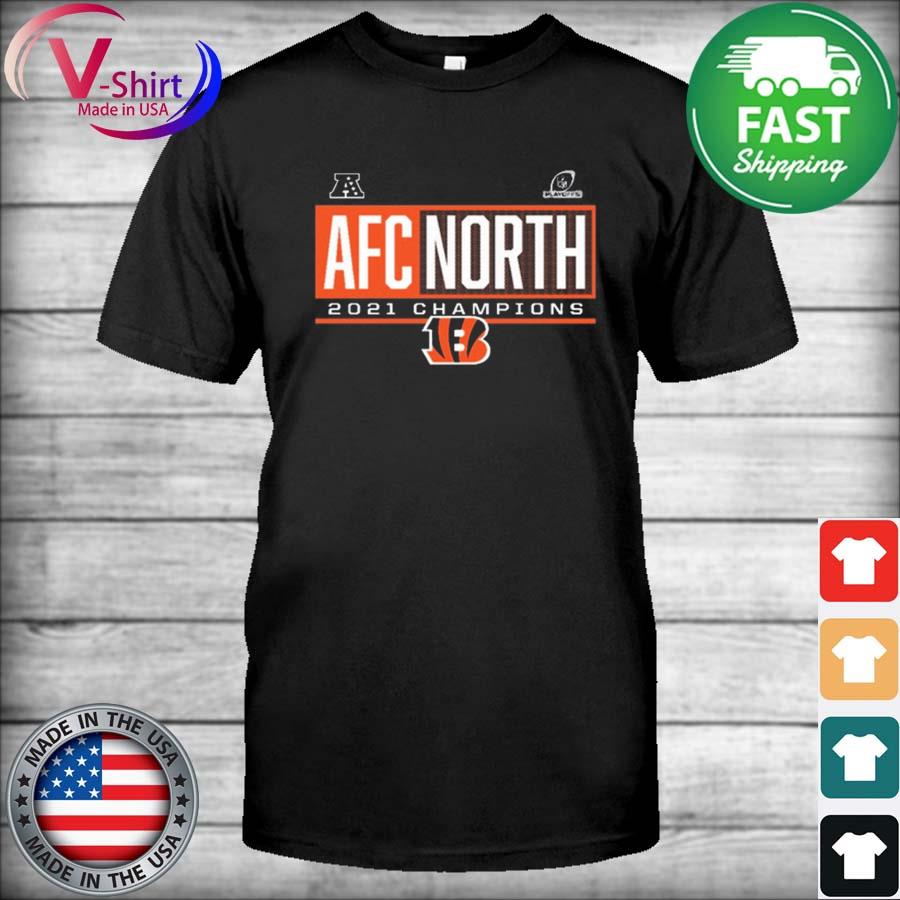 Cincinnati Bengals 2021 AFC North Division Champions Blocked Favorite T- Shirt, hoodie, sweater, long sleeve and tank top