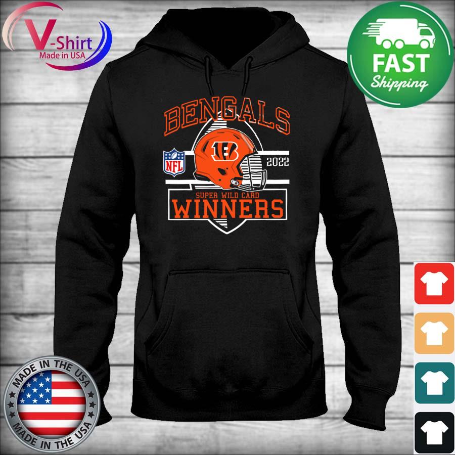 Cincinnati Bengals 2022 Super Wild Card Winner NFL Divisional T-Shirt,  hoodie, sweater, long sleeve and tank top