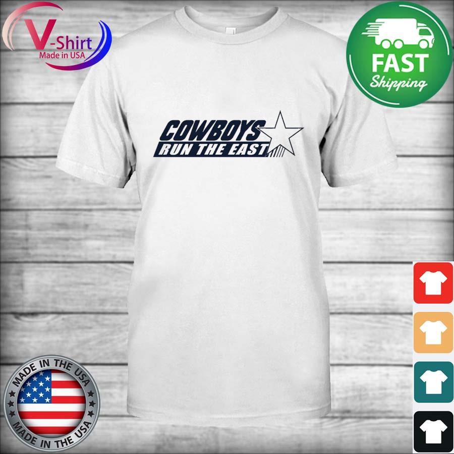 cowboys run the east t shirt