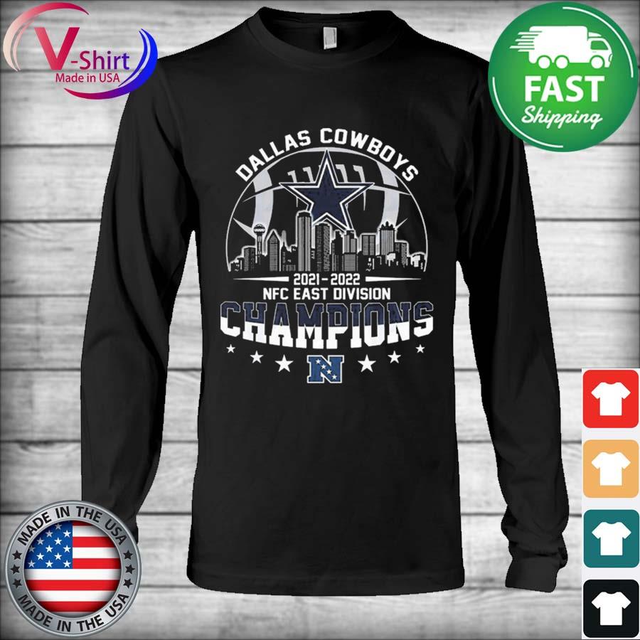 Dallas Cowboys 2021 2022 NFC division champions shirt, hoodie