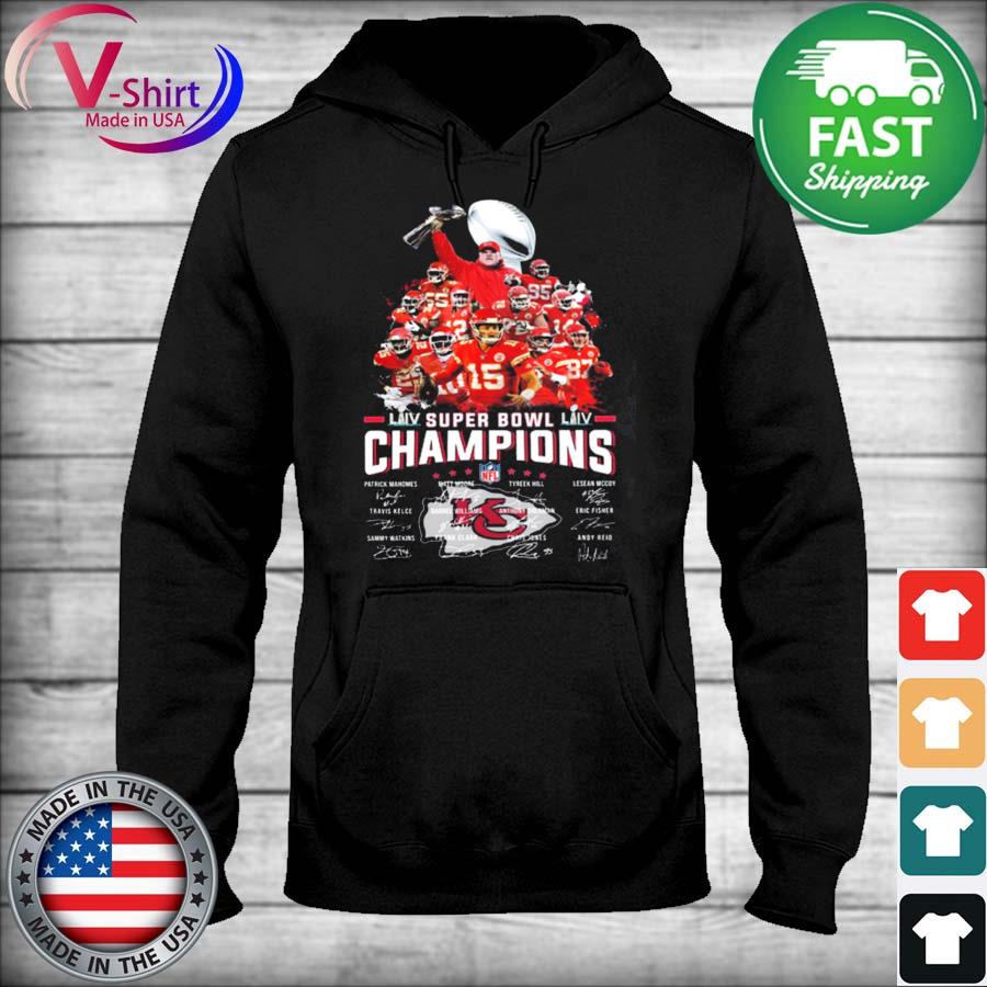 Super Bowl Champions 2021 2022 Kansas City Chiefs Team T-Shirt.jpg