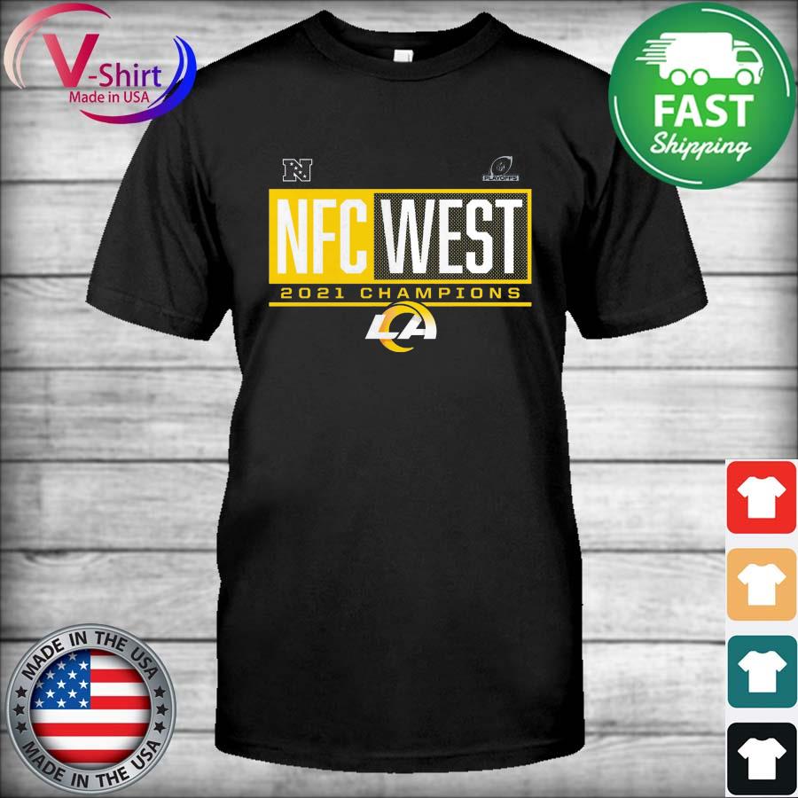 Los Angeles Rams NFC West Champions 2021 T-Shirt, hoodie, sweater, long  sleeve and tank top