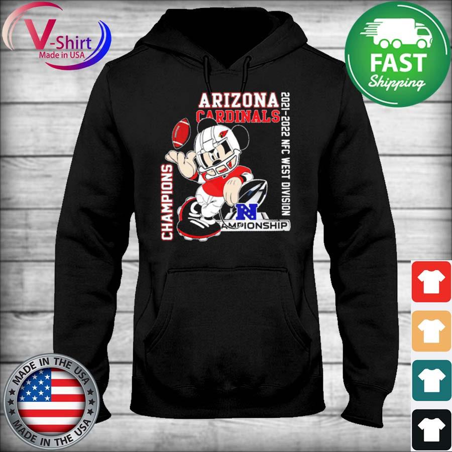 Arizona cardinals 2022 nfc west division champions shirt, hoodie, sweater,  long sleeve and tank top