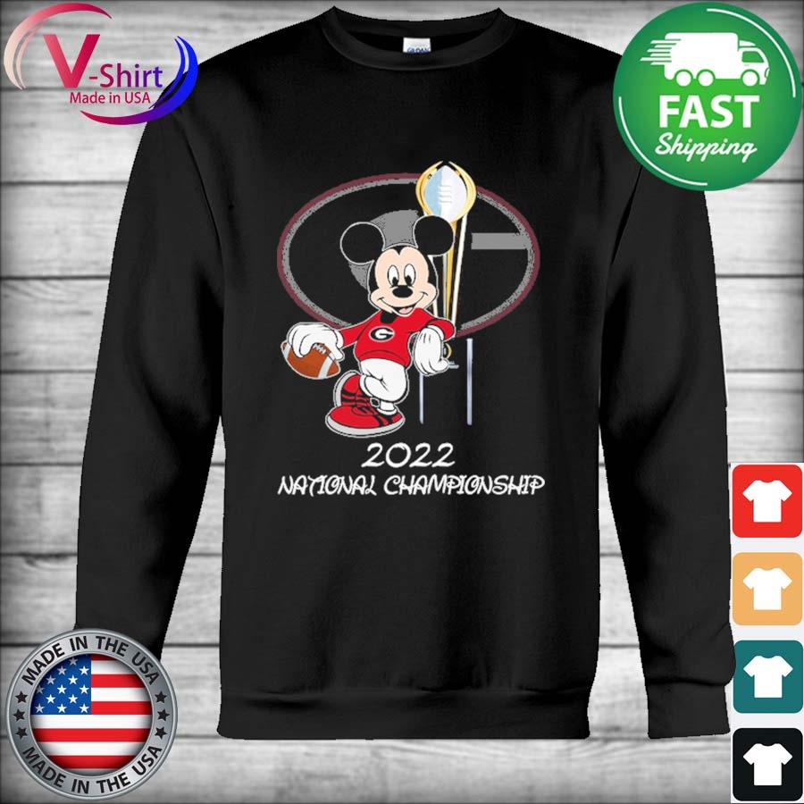 Mickey mouse Georgia Bulldogs 2022 National Championship shirt