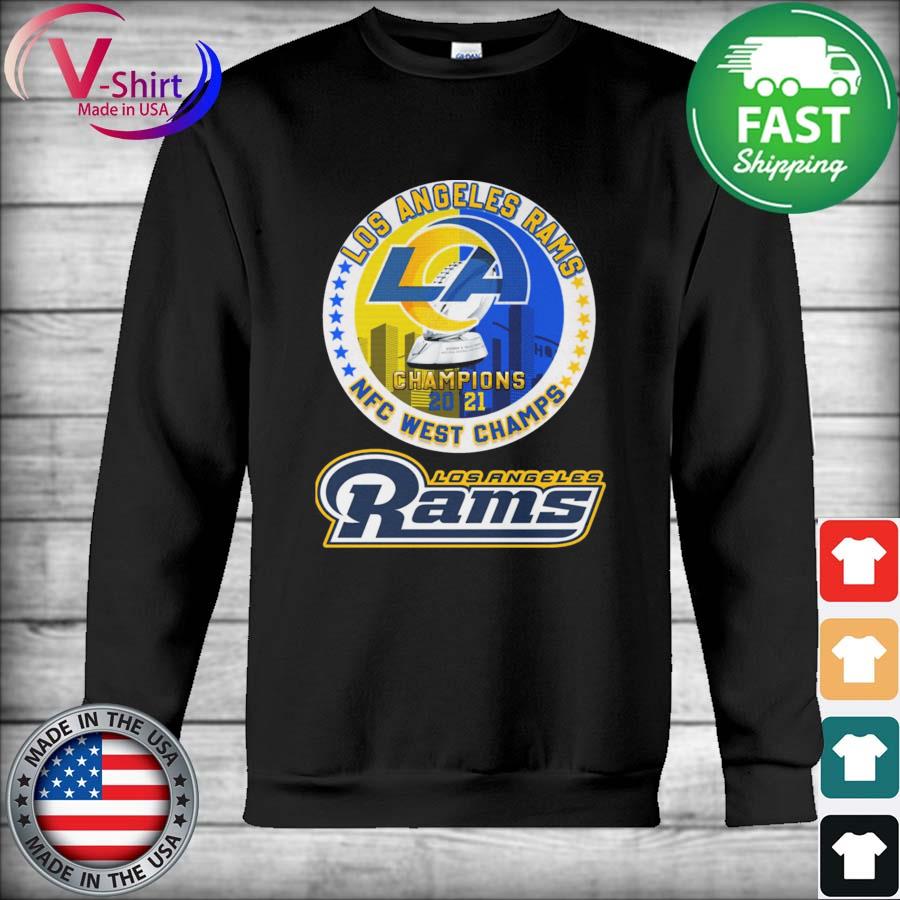 Los Angeles Rams NFC West Champions 2021 T-Shirt, hoodie, sweater