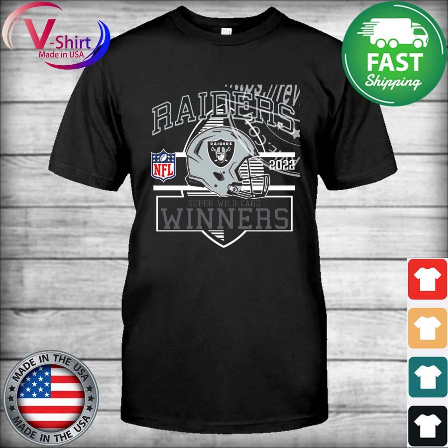 Las Vegas Raiders 2022 Super Wild Card Winnern NFL Divisional T