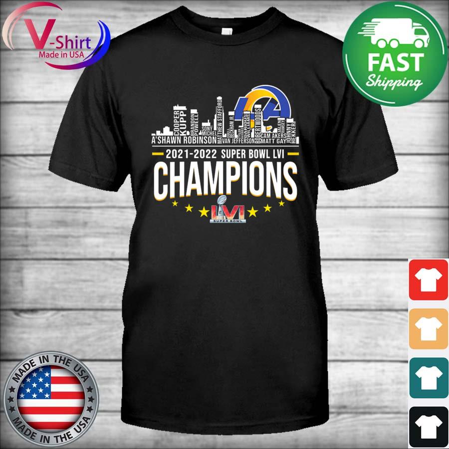 LA Rams gear: Super Bowl LVI champions T-shirts, hats, memorabilia