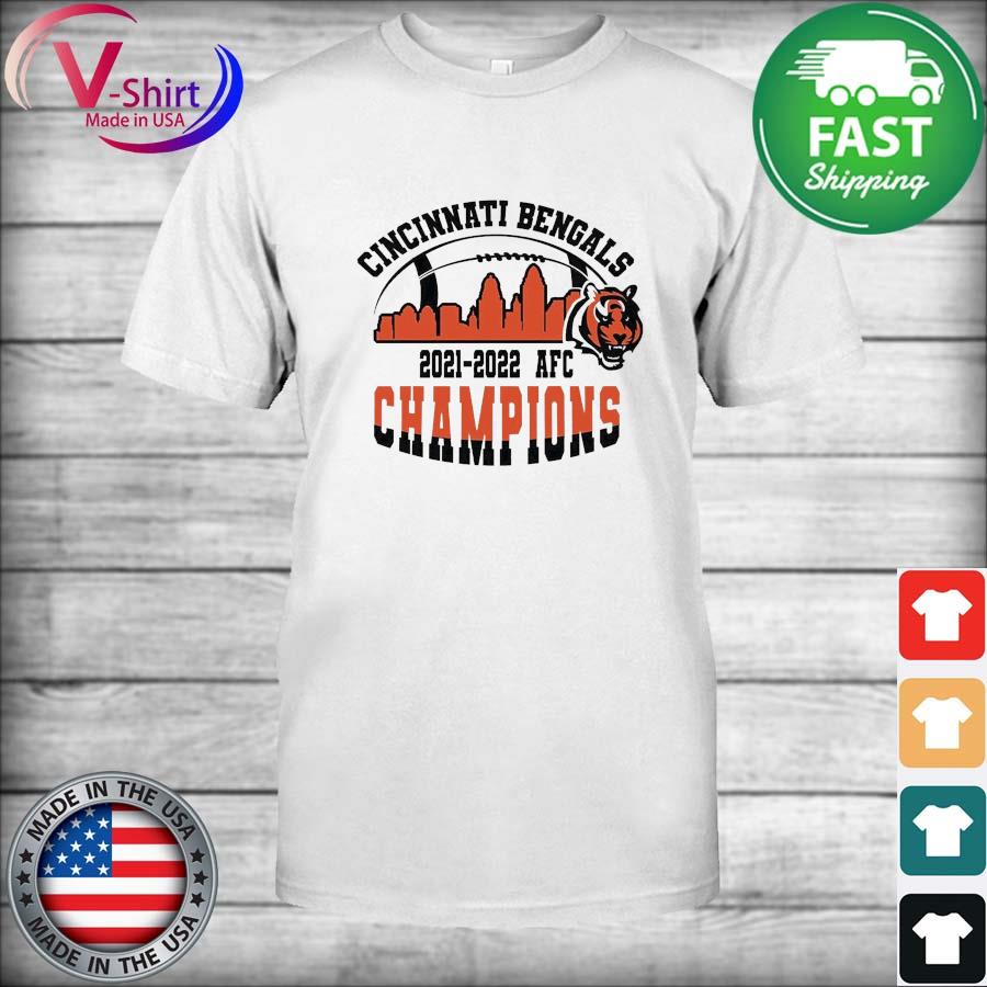 2021 AFC Champions Cincinnati Bengals Super Bowl LVI Shirt, hoodie