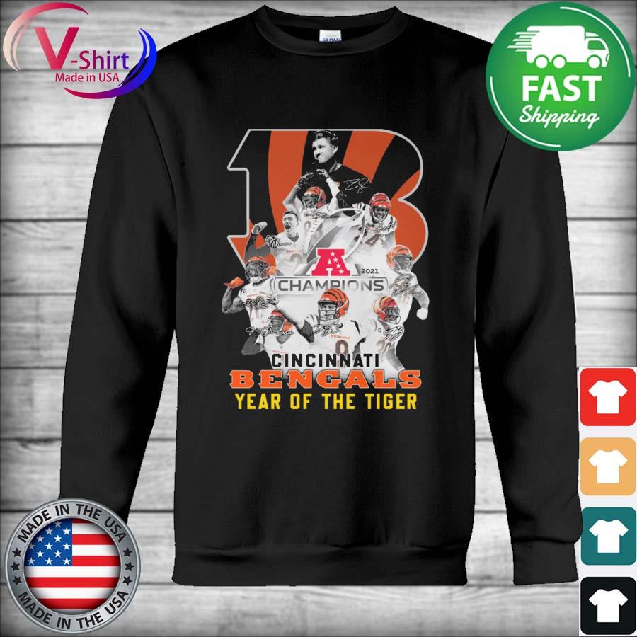 Cincinnati bengals year of the tiger 2022 shirt, hoodie, sweater, long  sleeve and tank top