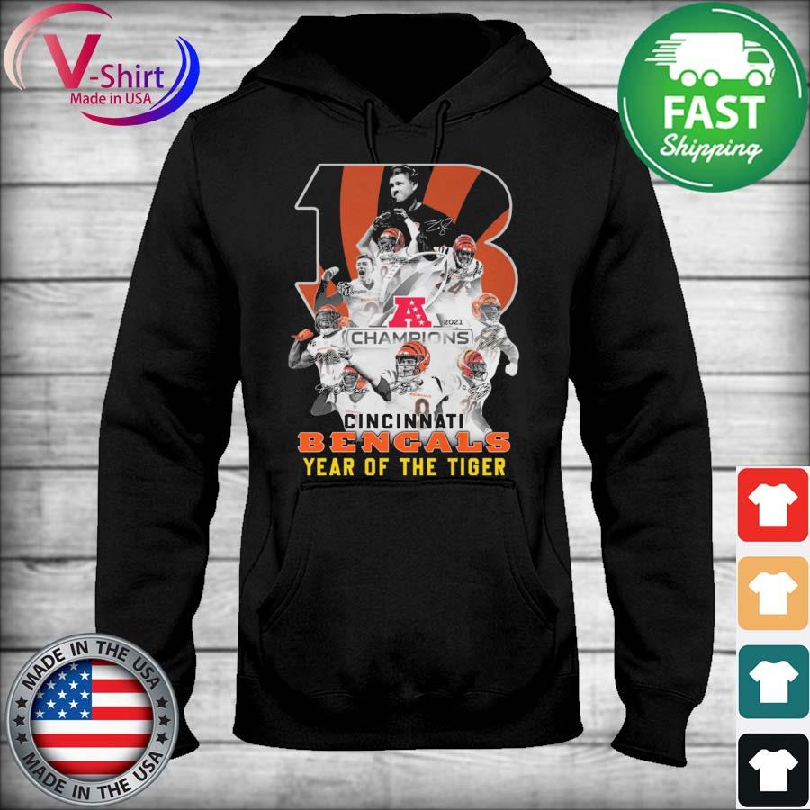 Cincinnati Bengals AFC Champions shirt, hoodie, sweater, long sleeve and  tank top