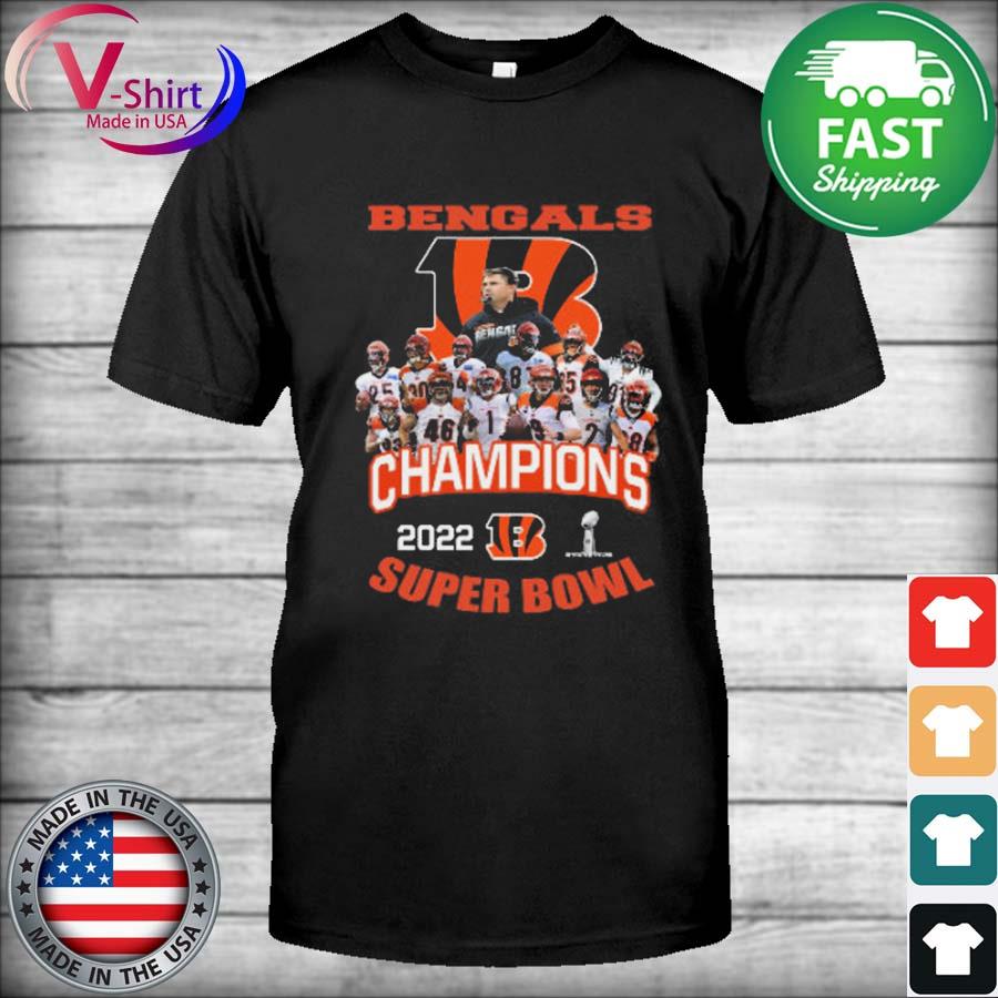 Cincinnati Bengals 2022 Super Bowl Champions shirt, hoodie