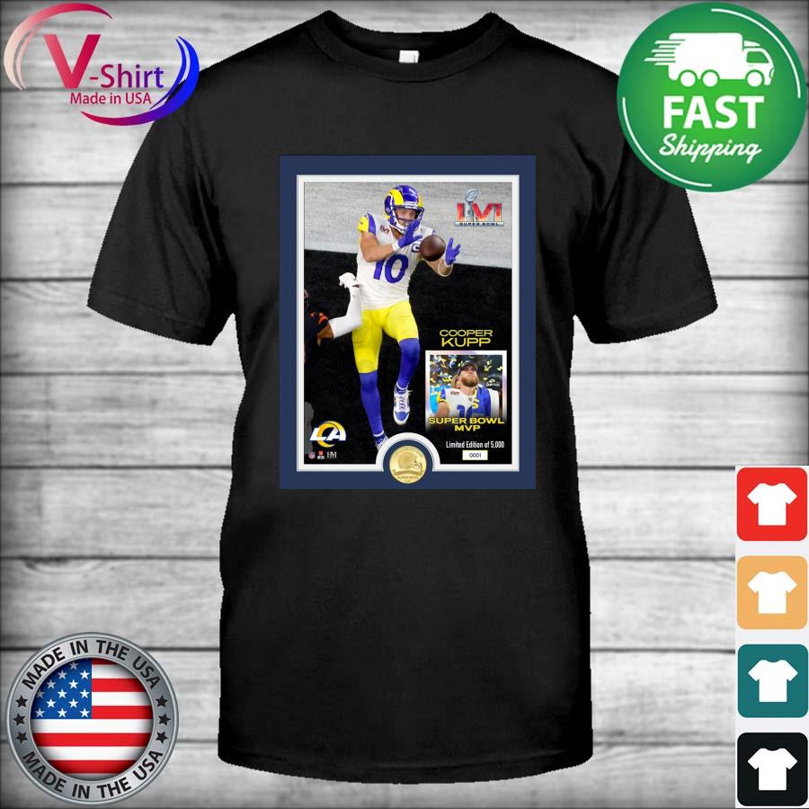 Cooper Kupp 10 MVP Los Angeles Rams Champ Super Bowl LVI shirt, hoodie,  sweater and v-neck t-shirt