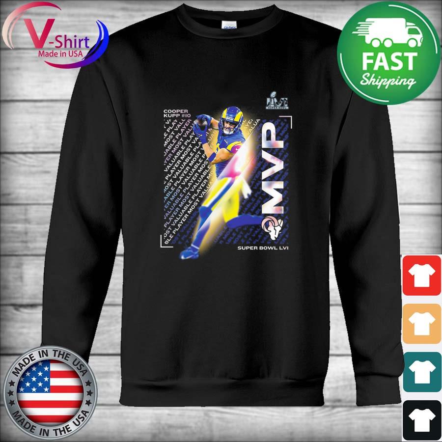 Cooper Kupp Los Angeles Rams Super Bowl LVI Champions MVP T-Shirt, hoodie,  sweater, long sleeve and tank top