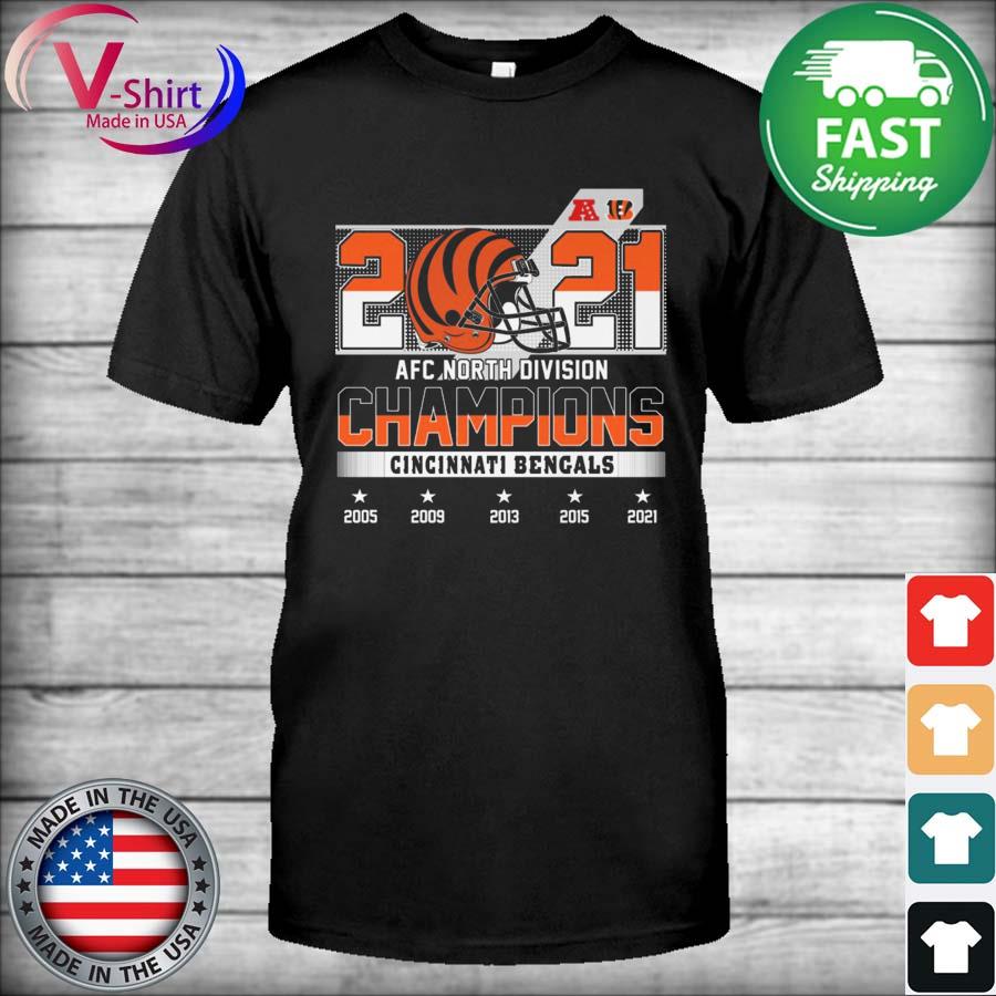 Cincinnati Bengals 2021 Division Champions Run The North shirt, hoodie,  sweater, long sleeve and tank top