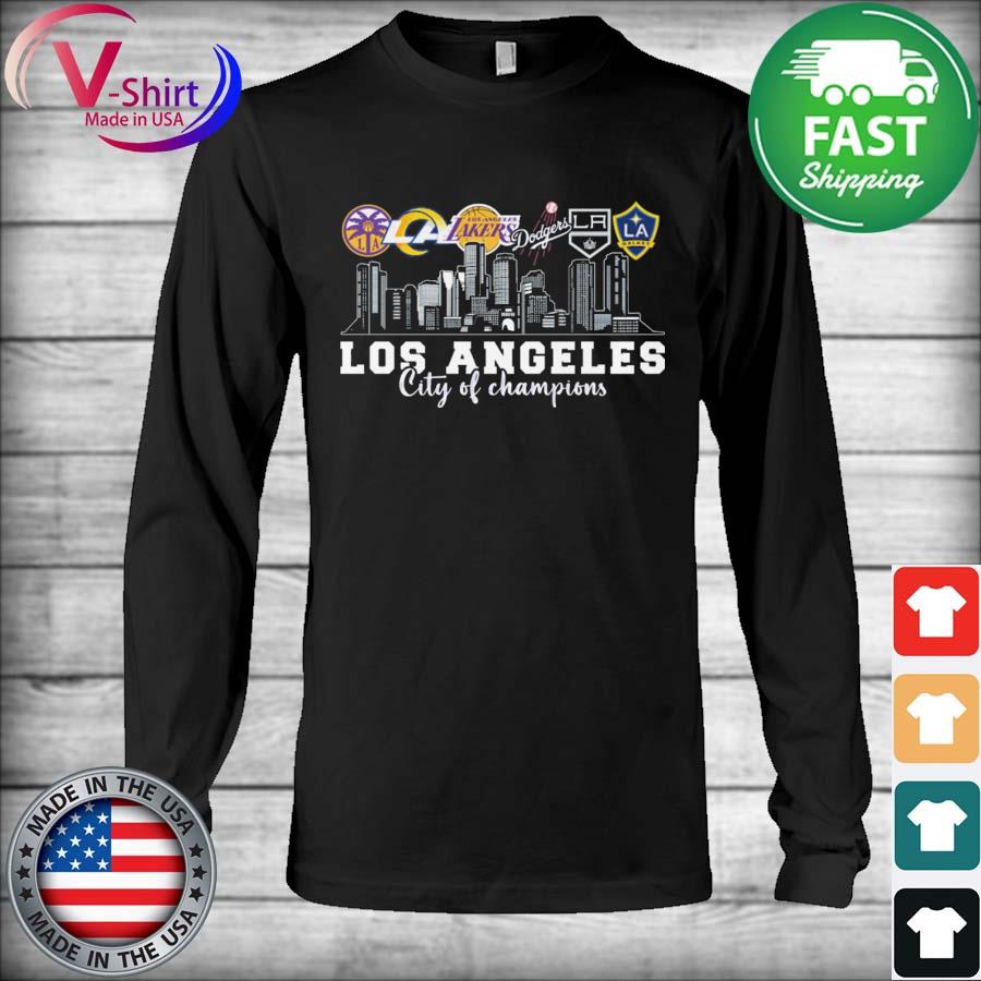 Los Angeles Lakers Dodgers Rams City Champions shirt, hoodie, sweatshirt  and tank top