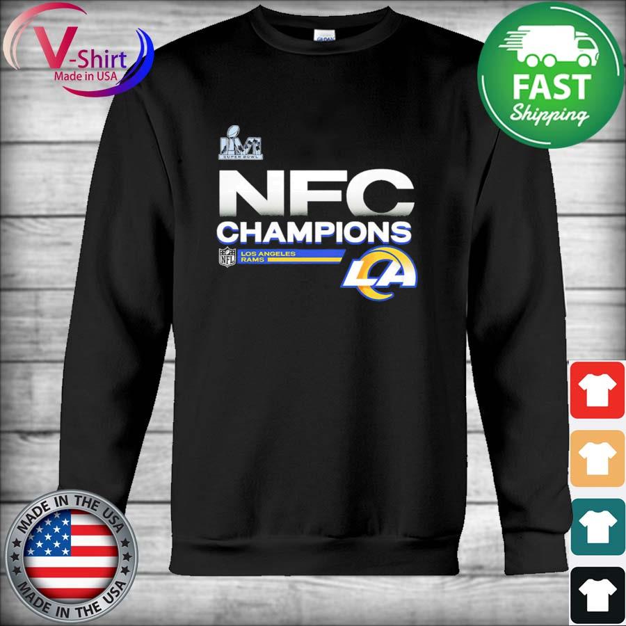 Los Angeles Rams 2021 NFC Champions Locker Room Trophy Collection T-Shirt,  hoodie, sweater, long sleeve and tank top