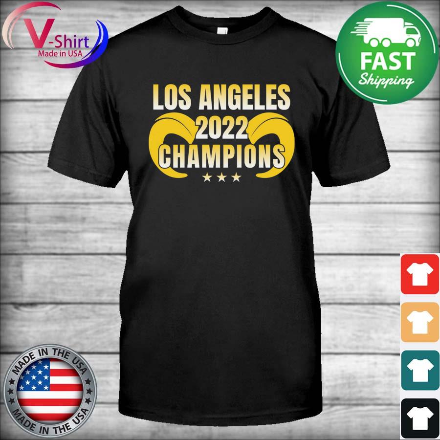 2022 Super Bowl Champions Los Angeles Rams Shirt