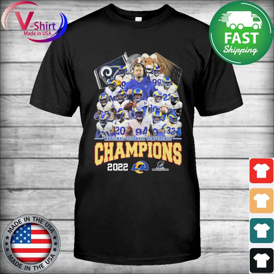 Los Angeles Rams Football Team National Football Conference Champions 2022  Shirt, hoodie, sweater, long sleeve and tank top