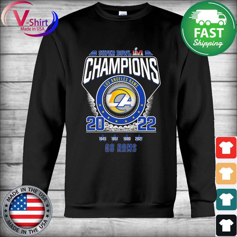 2022 Los Angeles Rams Super Bowl Champions T-Shirt, hoodie