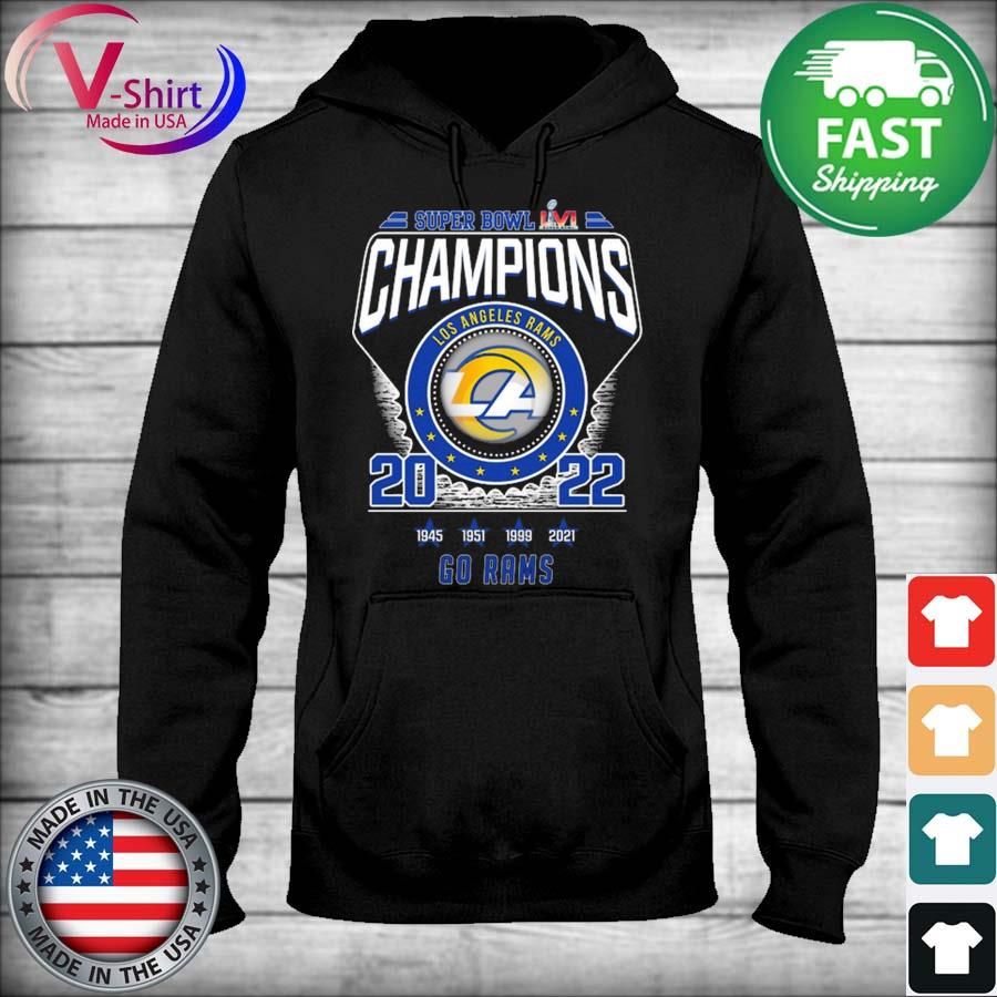 Awesome 2022 Super Bowl Champions Los Angeles Rams 1945 1951 1999