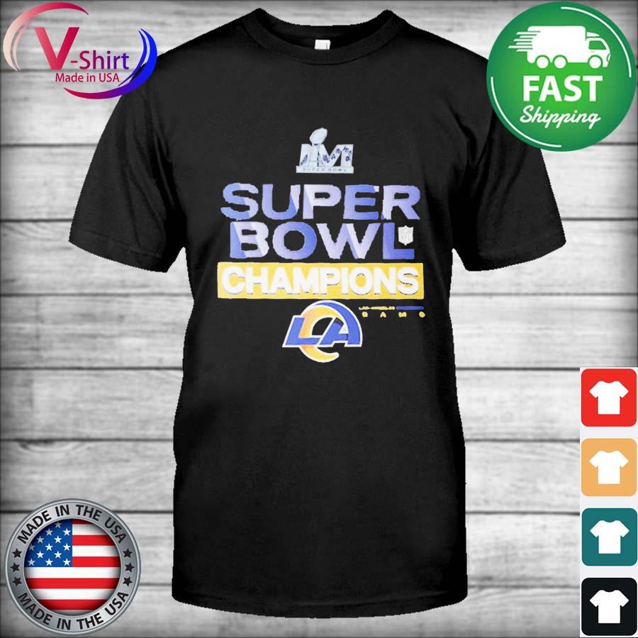 LA Rams Champions Super Bowl Sweatshirt T-shirt Hoodie - THE LOOKERR