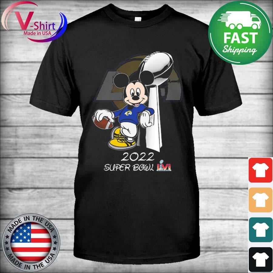 Official mickey mouse Los Angeles Rams 2022 Super Bowl LVI Shirt, hoodie,  sweater, long sleeve and tank top