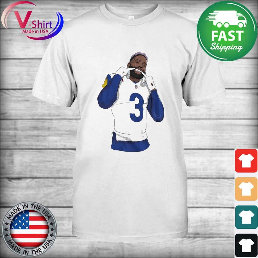 Official odell Beckham Jr Los Angeles Rams Football Team T-Shirt, hoodie,  sweater, long sleeve and tank top