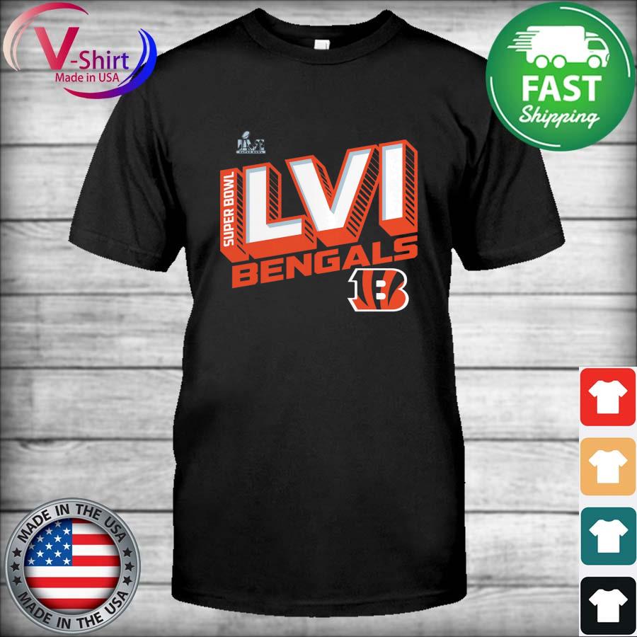 Official Cincinnati Bengals 2022 Super Bowl LVI Bound Tilted