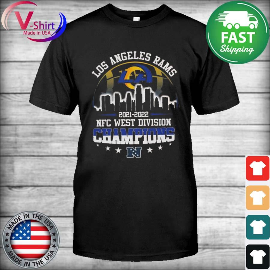 Los Angeles Rams 2021 2022 NFC West Division Champions Shirt,Sweater,  Hoodie, And Long Sleeved, Ladies, Tank Top