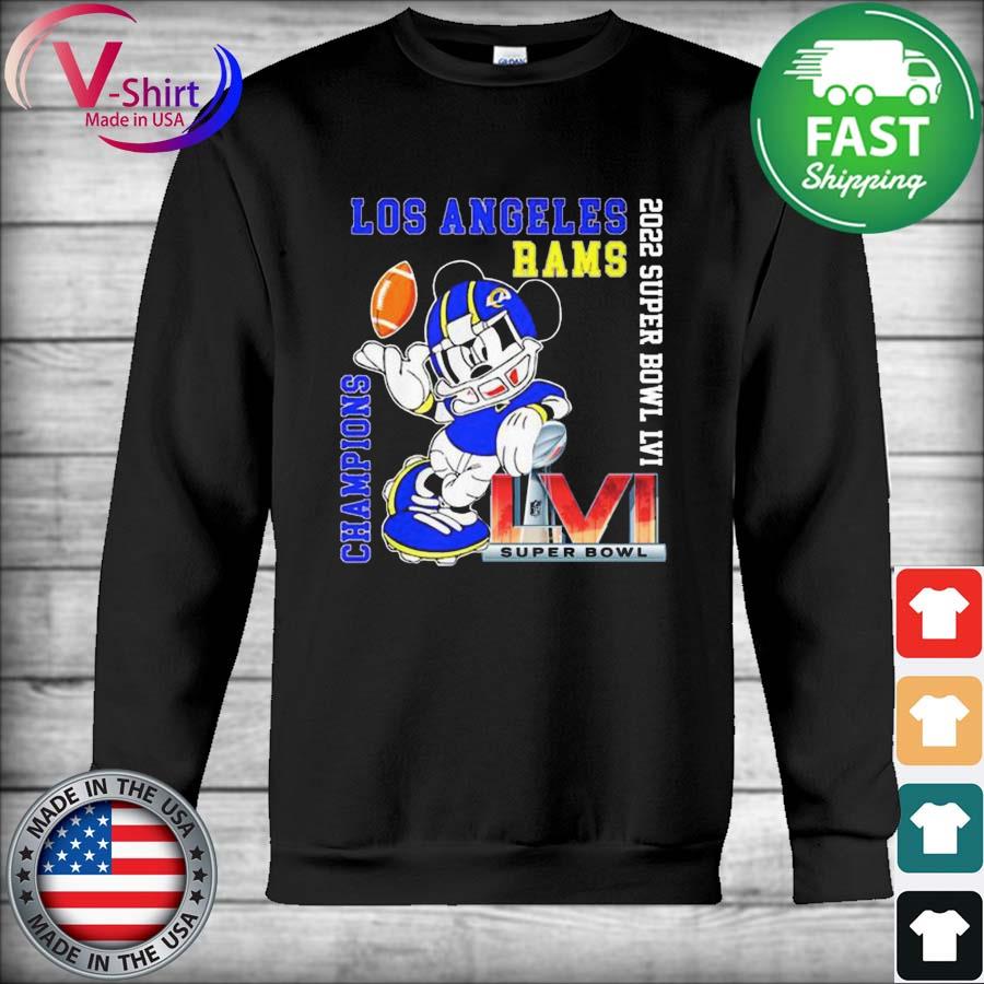 Official Mickey Mouse Los Angeles Rams 2022 Super Bowl Lvi Champions Shirt,  hoodie, sweater, long sleeve and tank top