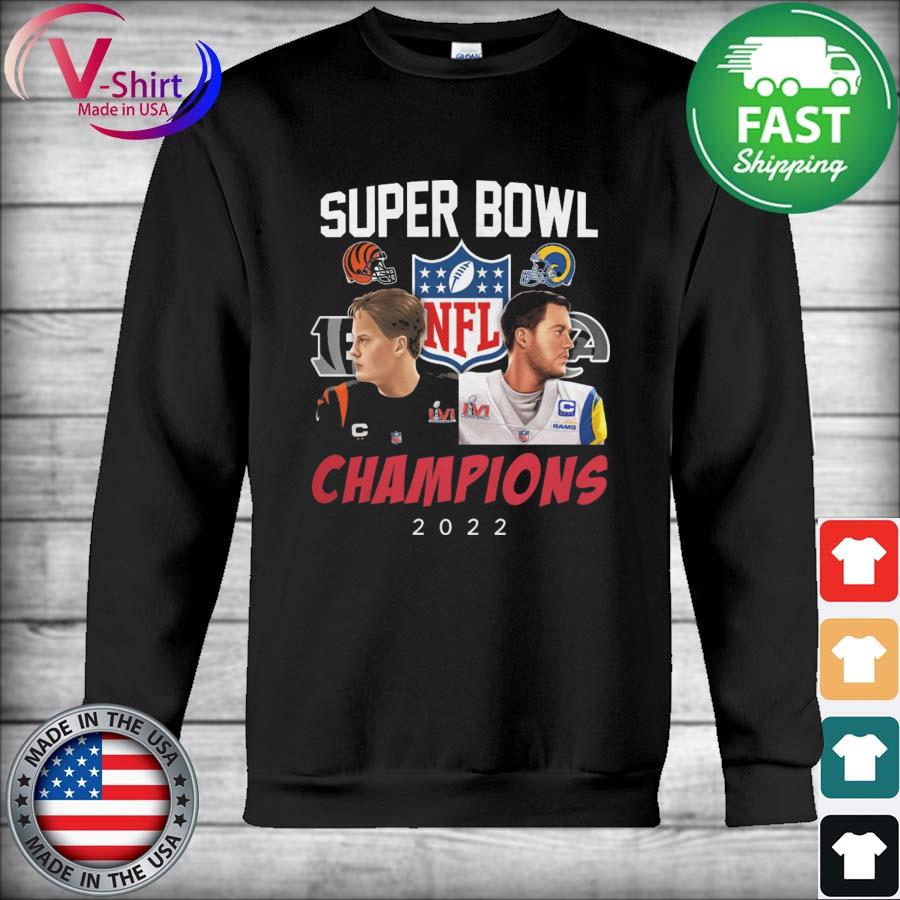 Cincinnati Bengals Vs Los Angeles Rams LVI NFL Super Bowl 2022 Shirt,Sweater,  Hoodie, And Long Sleeved, Ladies, Tank Top