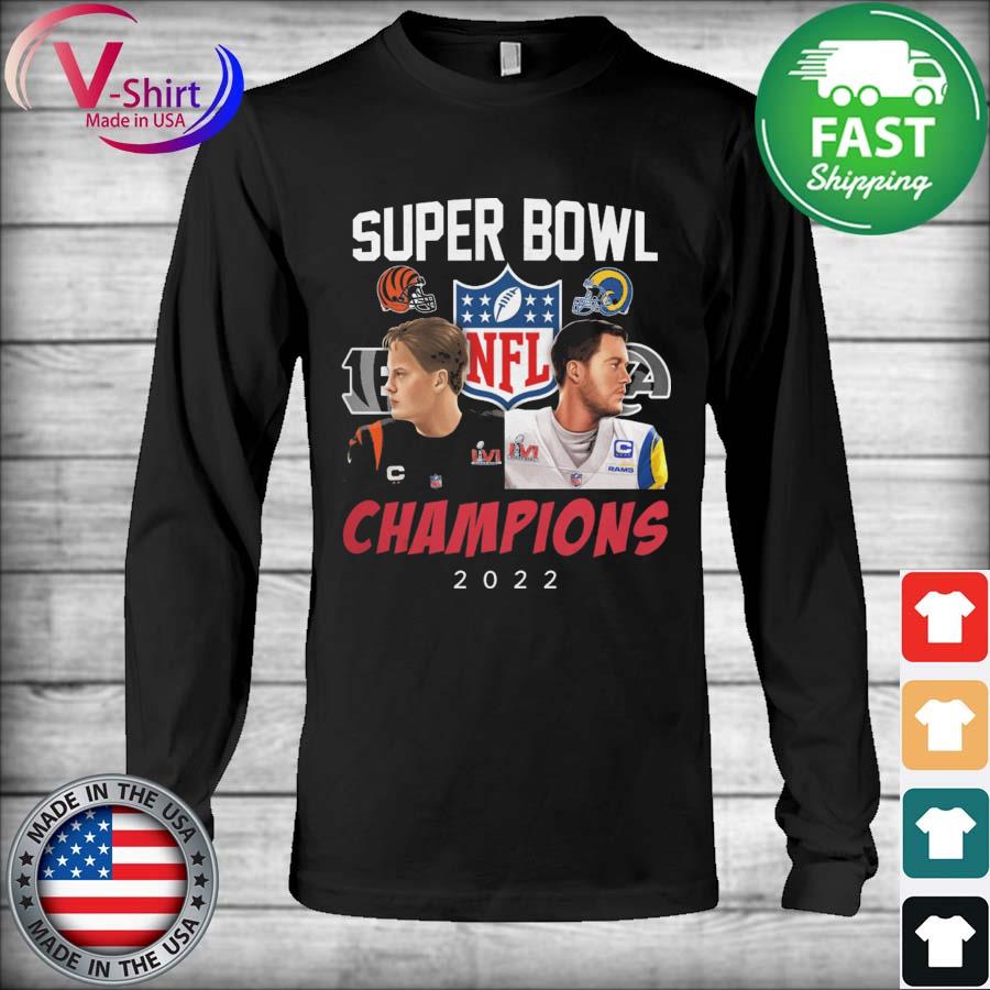 Cincinnati Bengals Los Angeles Rams 2022 LVI Super Bowl Shirts,Sweater,  Hoodie, And Long Sleeved, Ladies, Tank Top