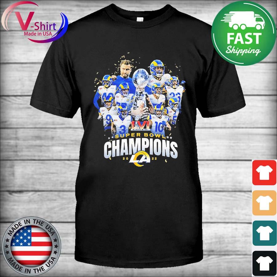 Official super Bowl Team LA Rams Champions 2022 Shirt, hoodie, sweater,  long sleeve and tank top