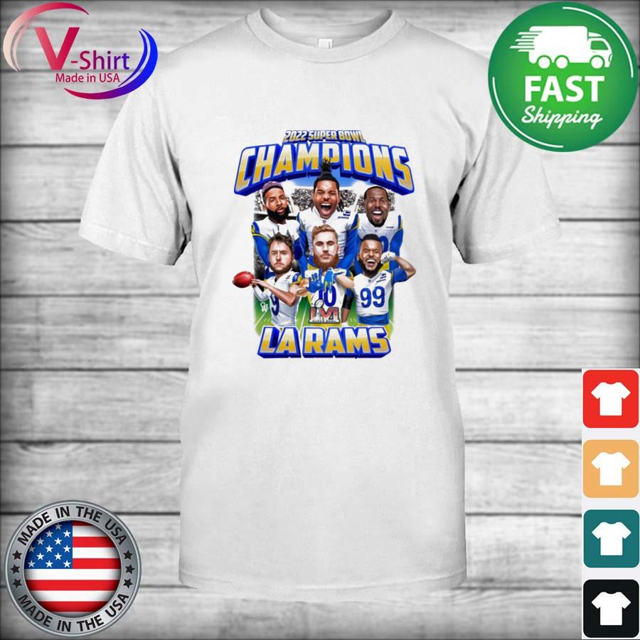 The 2022 Super Bowl Champions La Rams Shirt, hoodie, sweater, long sleeve  and tank top