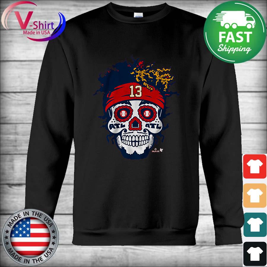 Atlanta Braves Sugar Skull Collection Shirt, hoodie, sweater, long