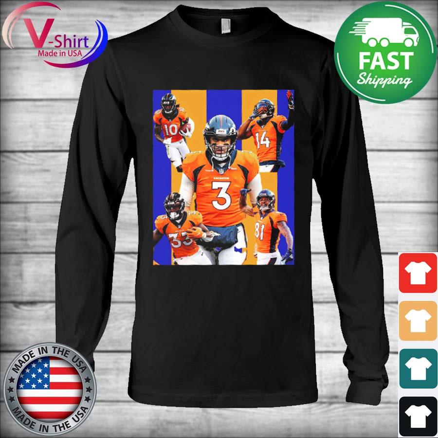 Dangeruss Russell Wilson to Denver Broncos T-Shirt, hoodie, sweater, long  sleeve and tank top