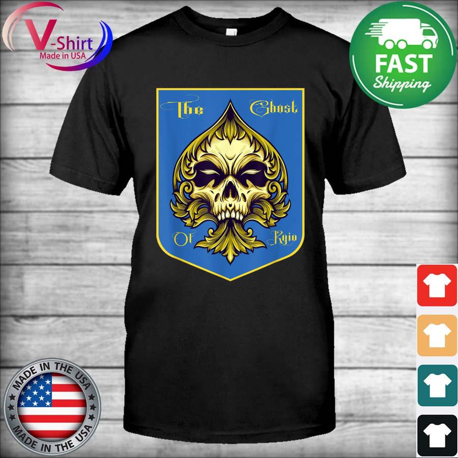 Vqtshirt - Skull The Ghost of Kyiv Believe Ghost of Kyiv T-Shirt