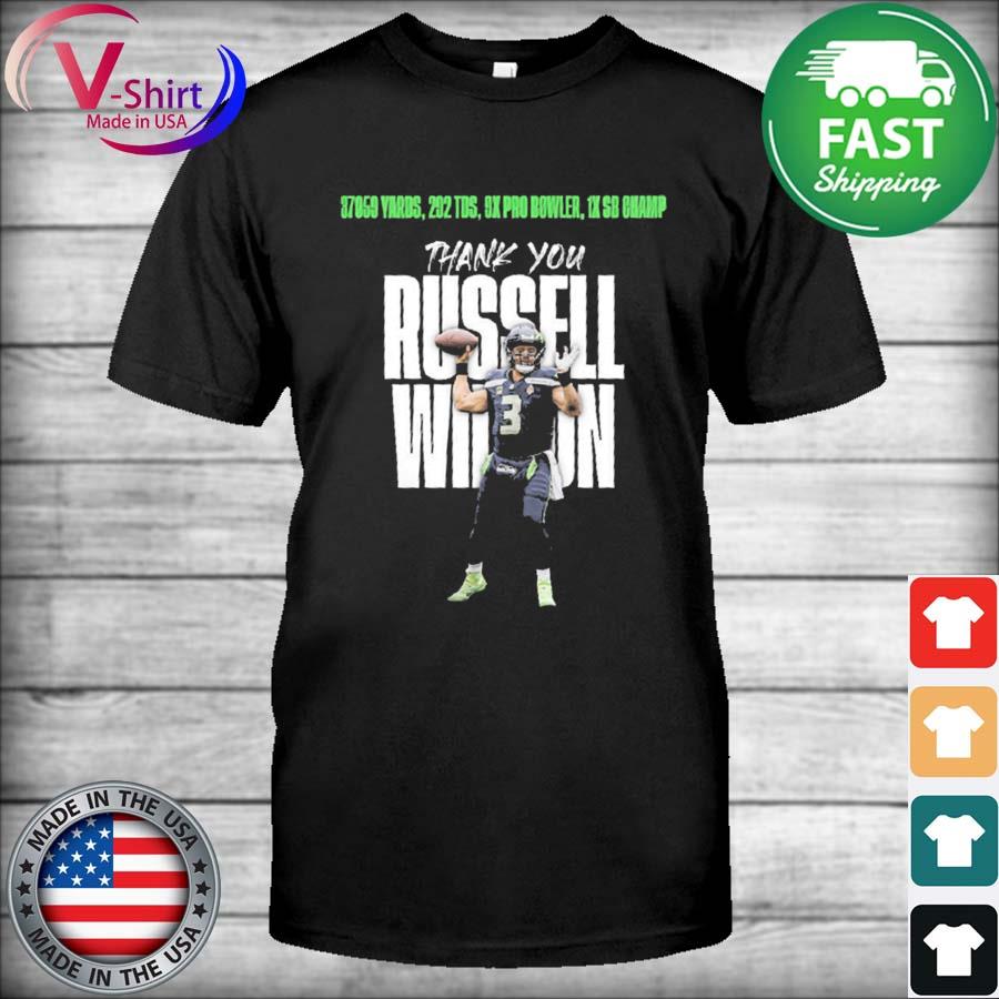 : Navy Seahawks Thank You Russ T-Shirt : Clothing, Shoes & Jewelry