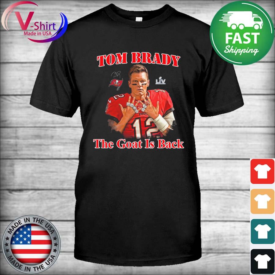 Tom Brady Is Back Nfl Signature T-Shirt –