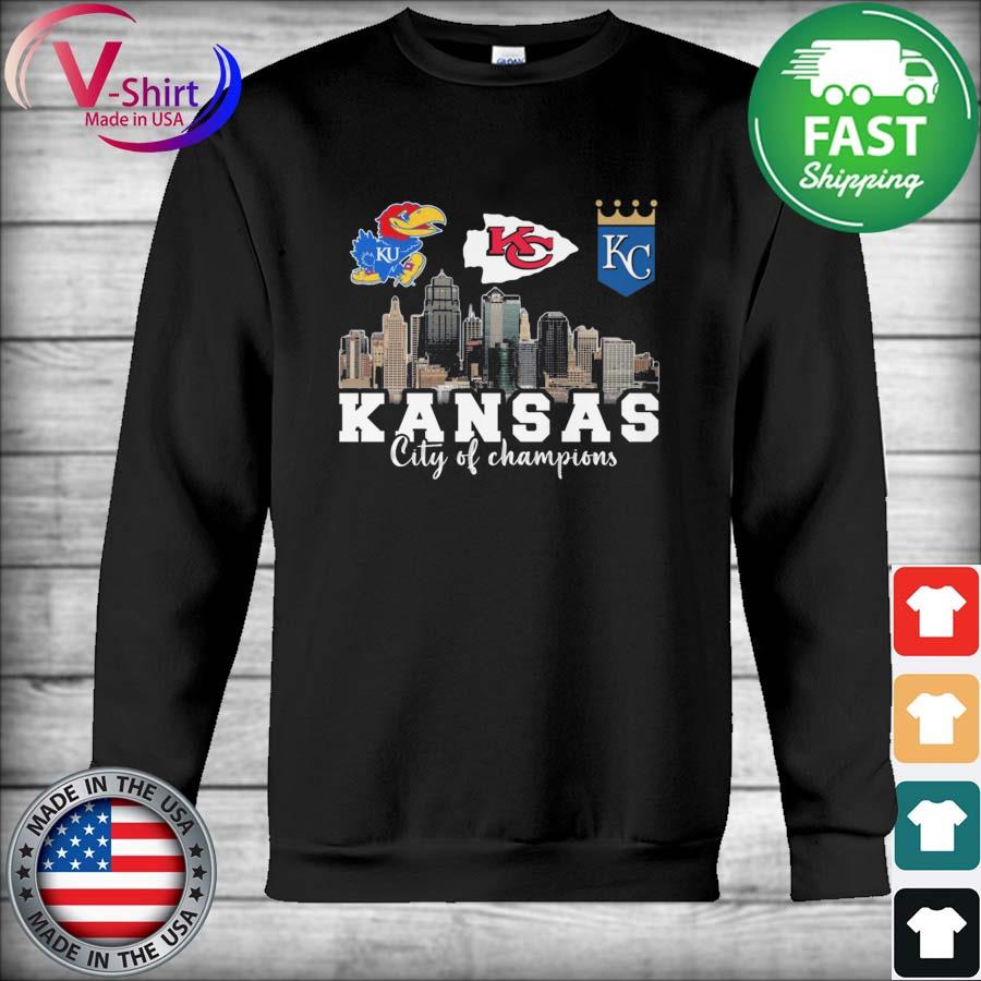 Kansas Jayhawks Chiefs Royals signatures player shirt, hoodie