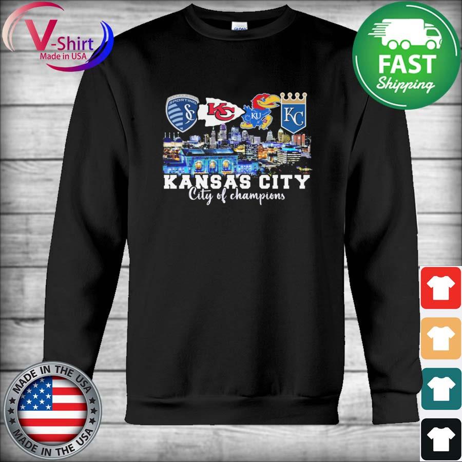 Kansas Kc Royals Sporting Kansas City Kansas City Chiefs shirt, hoodie,  tank top, sweater and long sleeve t-shirt