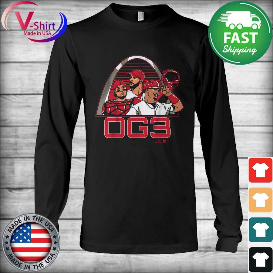 OG3 Molina Wainwright and Pujols Shirt, hoodie, sweater, long sleeve and  tank top