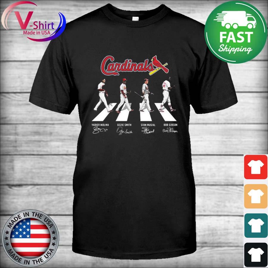 St. Louis Cardinals abbey road signatures 2022 St. Louis Cardinals shirt,  hoodie, sweater, long sleeve and tank top