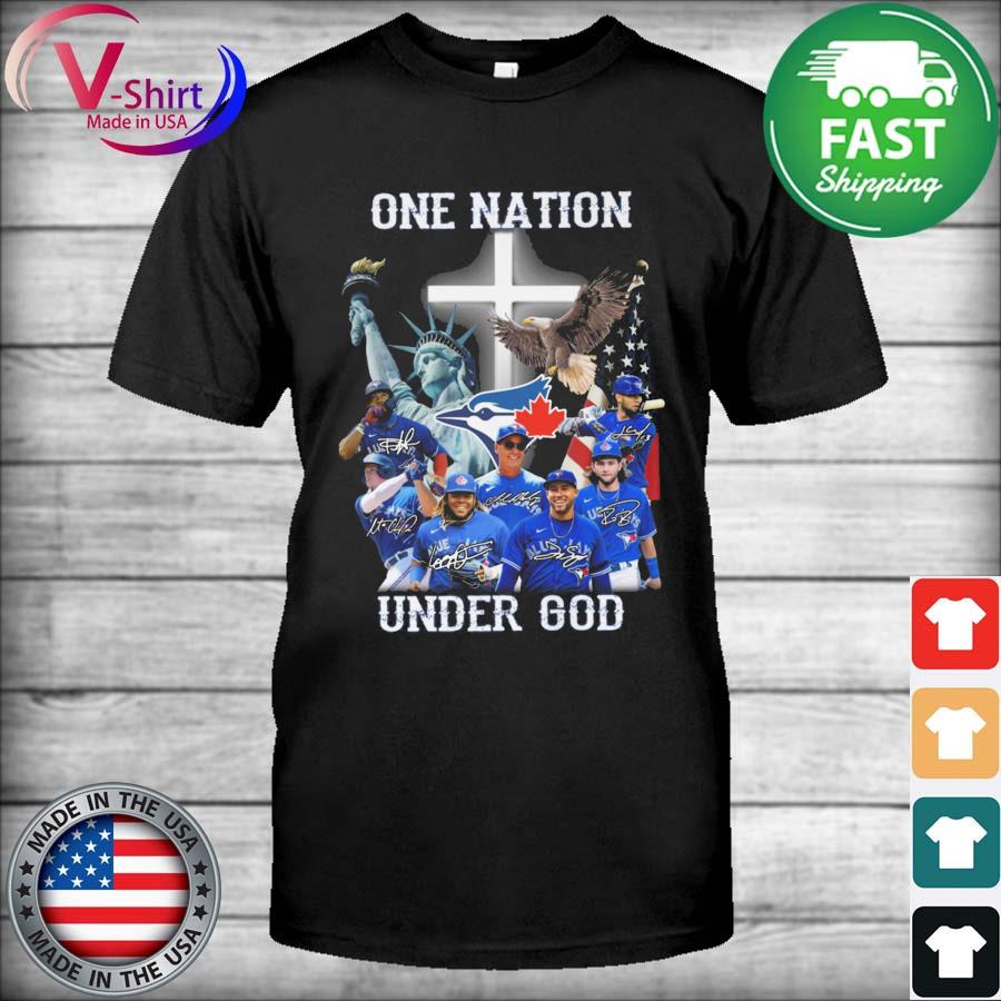 Toronto Blue Jays one team one nation shirt, hoodie, sweater, long sleeve  and tank top