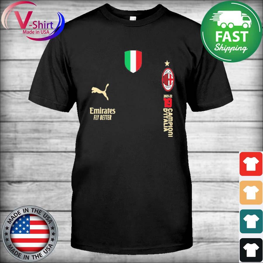 19 Campioni AC Milan 2021-2022 Shirt, hoodie, long sleeve and tank