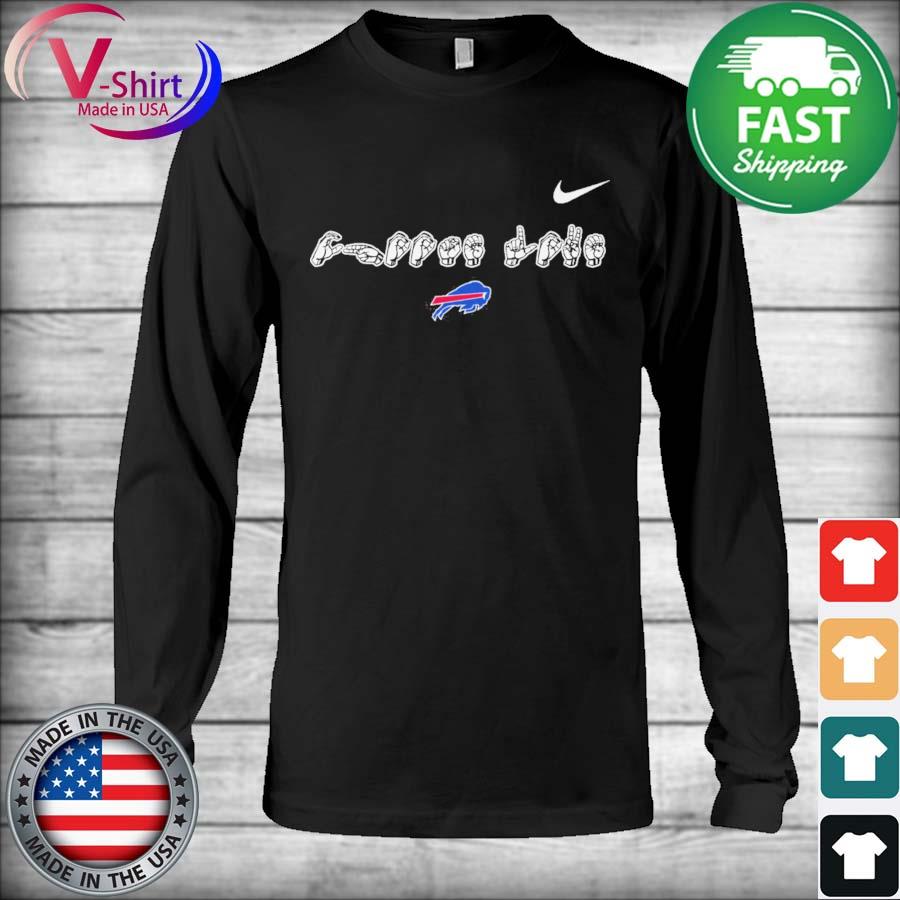 Sign Language Nike Choose Love Buffalo Bills Signatures Shirt, hoodie,  sweater, long sleeve and tank top