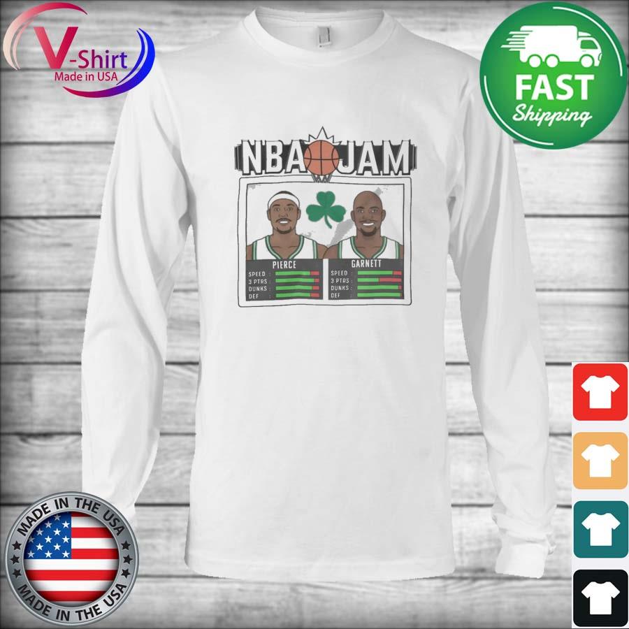 Pierce and Garnett NBA Jam Unisex T-Shirt – Celtics Social