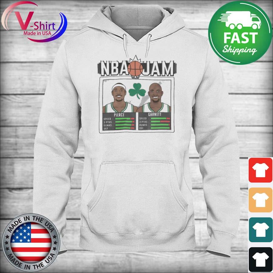 NBA Jam Paul Pierce and Kevin Garnett Boston Celtics Shirt, hoodie